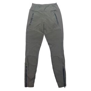 Athleta Headlands Hybrid Moto Tight,‎ Grey Sz 4 Tight Leggings Hiking Pants